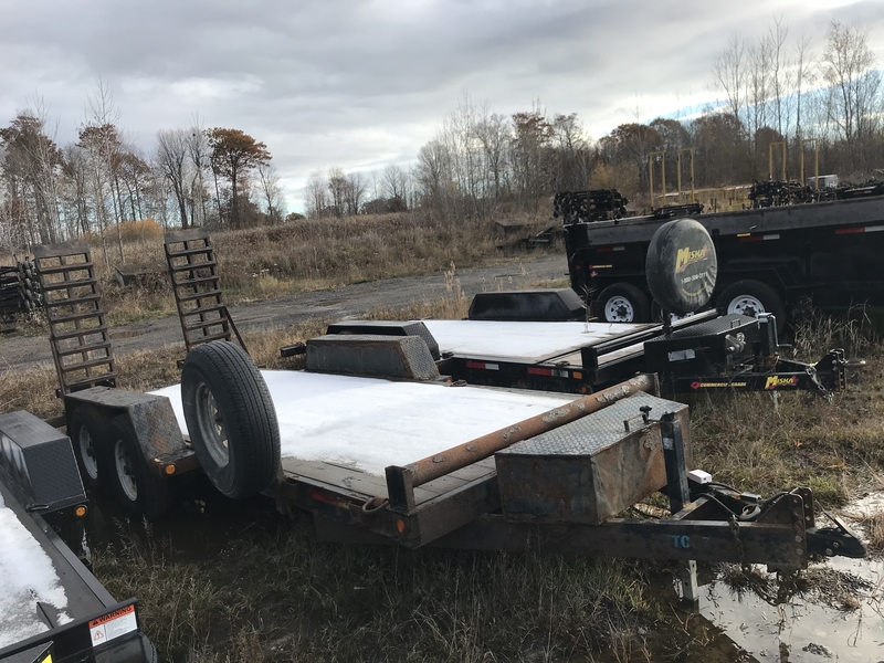 Cargo, Utility Trailers  2018 Miska 7 Ton Lowbed Float Trailer - AS-IS Photo
